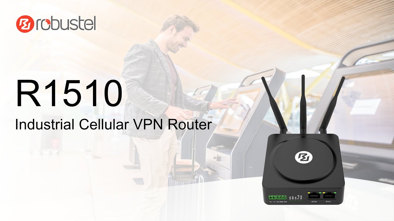R1510 - Industrial Cellular VPN Router | Robustel