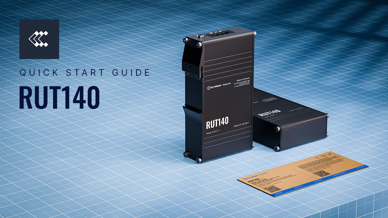 RUT140 - Industrial Ethernet Router | Quick Start Guide