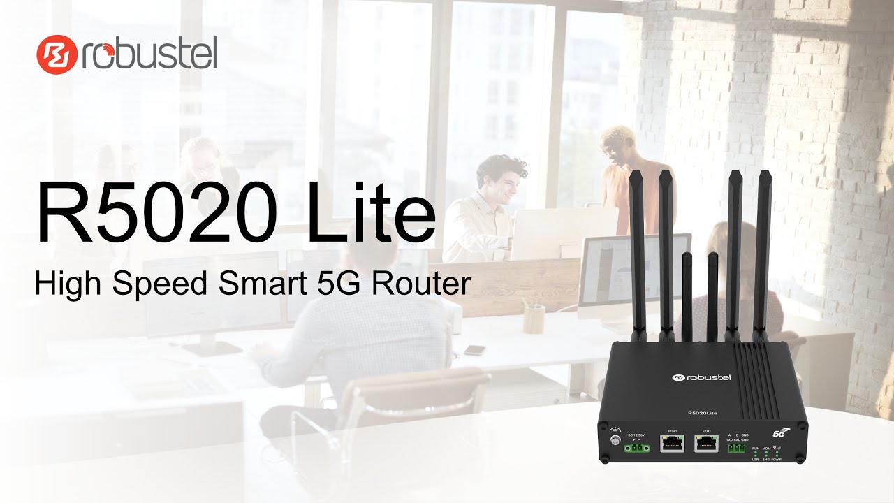 R5020 Lite - High Speed Smart 5G Router | Robustel