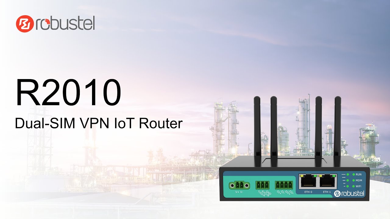 R2010 - Dual-SIM VPN IoT Router | Robustel