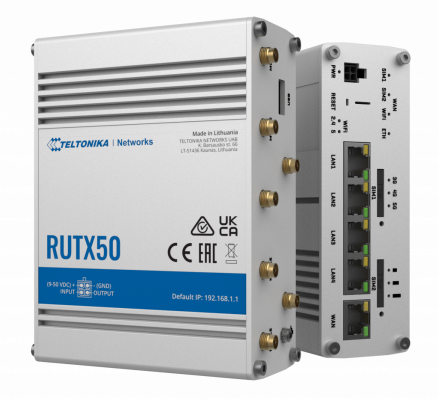 RUTX50 - Router industrial 5G