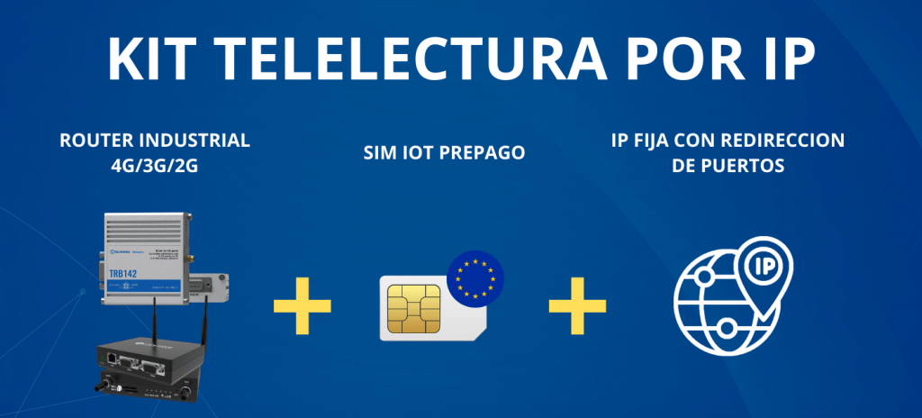 KIT TELELECTURA POR IP