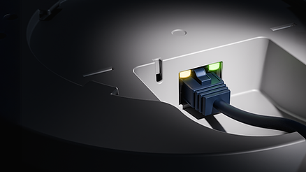 O TAP400 vem com um uplink Ethernet de 2,5 Gigabits