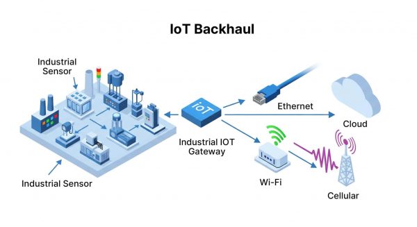Guía para la Conexión de backhaul en gateways IoT: ¿Ethernet, Wi-Fi o 4G/5G?